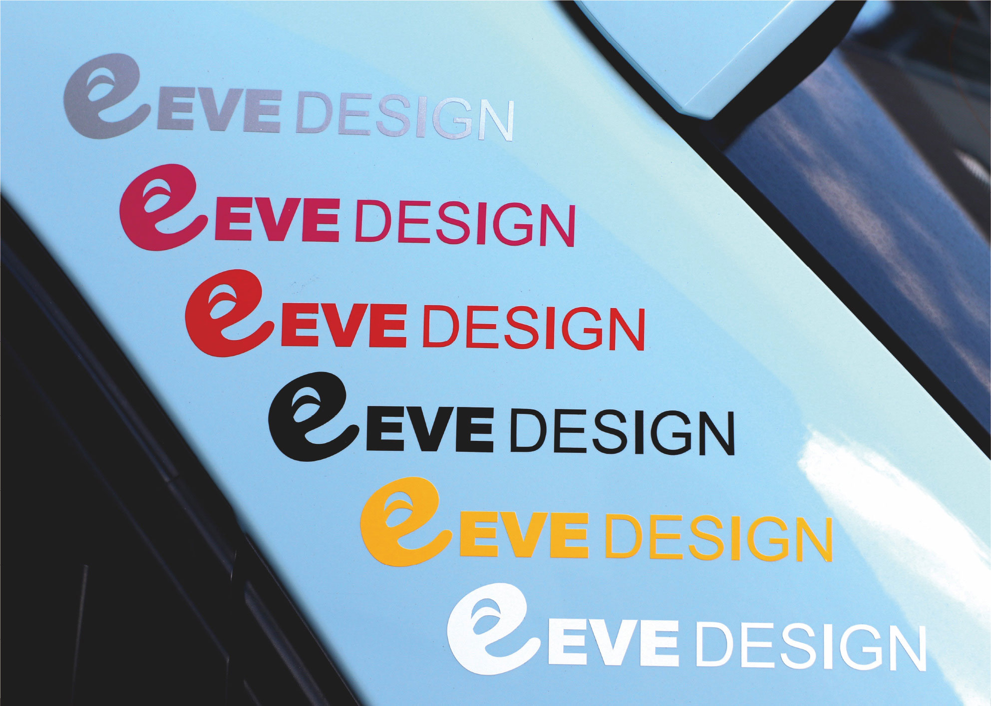 EVE DESIGNステッカー イメージ